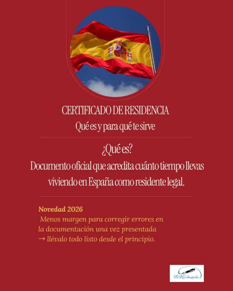 Certificado de residencia en España: qué es y para qué sirve
